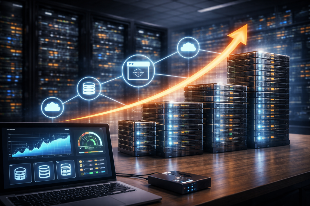 website scalability with server architecture